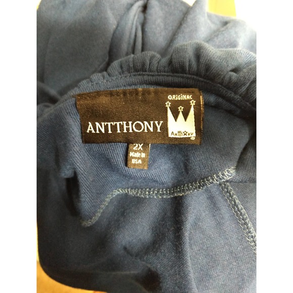 Antthony Ruffle Blue Cardigan - Picture 9 of 11
